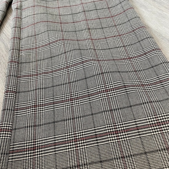 Joe B By Joe Benbasset Plaid Wide Leg Women's Dress Pants - Picture 3 of 6